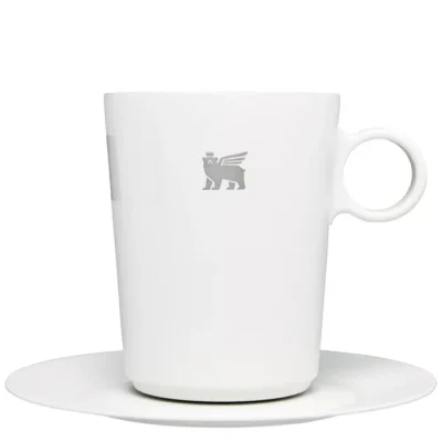 The DayBreak Café Latte Cup & Stillness Saucer | 10.6 OZ