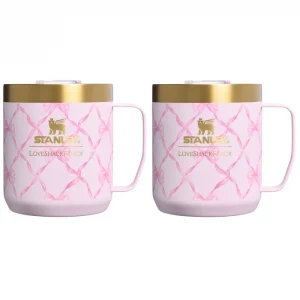 Stanley 1913 x LoveShackFancy Holiday Everyday Camp Mug Set | 12 OZ