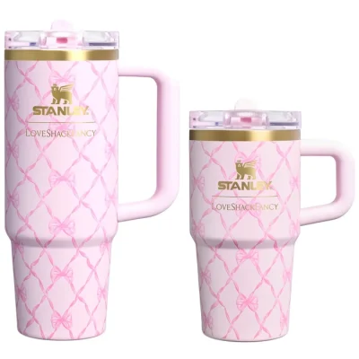 Stanley 1913 x LoveShackFancy Holiday The Quencher® Details ProTour Tumbler Set | 2-pack