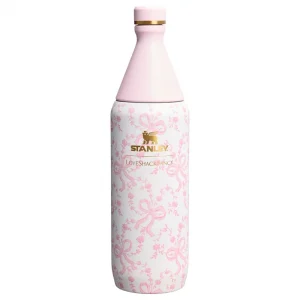 Alternative view of Stanley 1913 x LoveShackFancy Holiday All Day Slim Bottle | 34 OZ