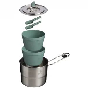 The Wildfare Go Two Bowl Cookset | 8-piece set | 1.25 QT